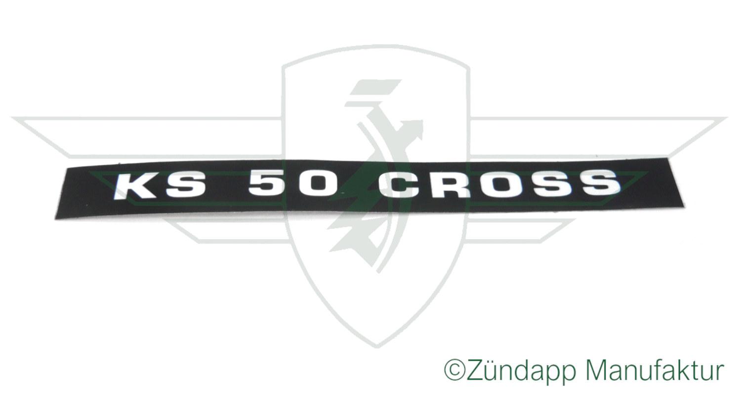 Decal "KS 50 Cross"